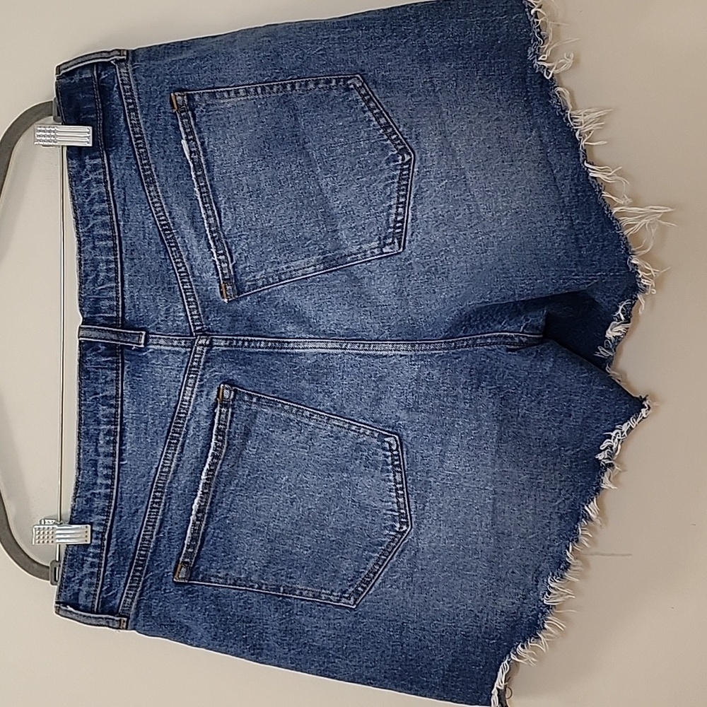 Abercrombie&Fitch The dad high-rise short criss-cross Size 34/18 - Picture 14 of 16